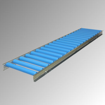 Leicht-Rollenbahn - 500 x 2.000 mm (BxL) - Achsabstand 125 mm - Kunststoffrollen Leicht-Rollenbahn - 500 x 2.000 mm (BxL) - Achsabstand 125 mm - Kunststoffrollen