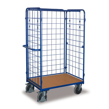 Paketwagen 3 Wände - Traglast 500 kg - Höhe 1.820 mm - Ladefläche 800 x 1.200 mm (BxT) Paketwagen 3 Wände - Traglast 500 kg - Höhe 1.820 mm - Ladefläche 800 x 1.200 mm (BxT)