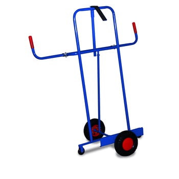 Plattenkarre - Luftbereifung - 250 kg Traglast - variable Plattensicherung - 1.440 x 680 x 1.260 mm (HxBxT) Plattenkarre - Luftbereifung - 250 kg Traglast - variable Plattensicherung - 1.440 x 680 x 1.260 mm (HxBxT)