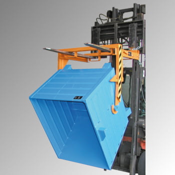 Kipptraverse - für Stapelkipper mit 700 l Volumen - manuell - lichtblau Produktbild 0 Kipptraverse - für Stapelkipper mit 700 l Volumen - manuell - lichtblau online kaufen - Verwendung 0