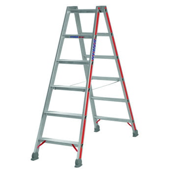 Stufenstehleiter - beidseitig begehbar - rutschfester Stand - Aluleiter - Länge 1.030 mm Stufenstehleiter - beidseitig begehbar - rutschfester Stand - Aluleiter - Länge 1.030 mm