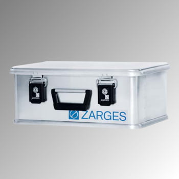 Zarges Box - Aluminium - 24 l - Höhe 200 mm - Breite 500 mm - Tiefe 340 mm - Transportkiste Zarges Box - Aluminium - 24 l - Höhe 200 mm - Breite 500 mm - Tiefe 340 mm - Transportkiste
