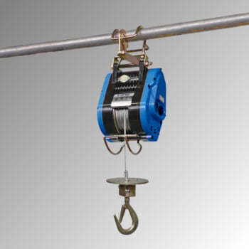 Elektrobauseilzug - Tragkraft 160 kg - Hub 30 m - Seilgeschwindigkeiten 15 / 22 m/min Elektrobauseilzug - Tragkraft 160 kg - Hub 30 m - Seilgeschwindigkeiten 15 / 22 m/min