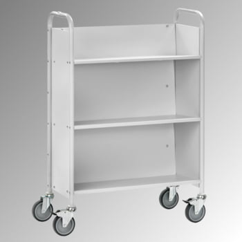 Fetra - Bürowagen - Tragkraft 150 kg - (BxT) 770 x 320 mm - 3 geneigte Fächer Fetra - Bürowagen - Tragkraft 150 kg - (BxT) 770 x 320 mm - 3 geneigte Fächer