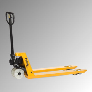 Fetra - Handgabelhubwagen - (LxA) 1.150 x 530 mm - niedrig Produktbild 0 Fetra - Handgabelhubwagen - (LxA) 1.150 x 530 mm - niedrig online kaufen - Verwendung 0