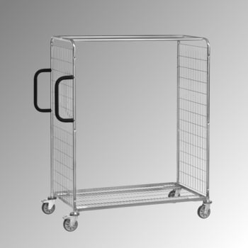 Fetra - Kommissionierwagen - Tragkraft 300 kg - Höhe 1.625 mm - Ladefläche 610 x 1.250 mm (BxT) - verzinkt Fetra - Kommissionierwagen - Tragkraft 300 kg - Höhe 1.625 mm - Ladefläche 610 x 1.250 mm (BxT) - verzinkt