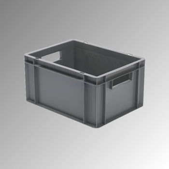 Eurobox - Eurokasten - Volumen 19 l - Boden und Wände geschlossen - 210 x 300 x 400 mm (HxBxT) - VE 4 Stk. - blau Eurobox - Eurokasten - Volumen 19 l - Boden und Wände geschlossen - 210 x 300 x 400 mm (HxBxT) - VE 4 Stk. - blau