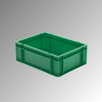 Eurobox - Eurokasten - Volumen 13 l - Boden und Wände geschlossen - 145 x 300 x 400 mm (HxBxT) - VE 4 Stk. - blau Eurobox - Eurokasten - Volumen 13 l - Boden und Wände geschlossen - 145 x 300 x 400 mm (HxBxT) - VE 4 Stk. - blau