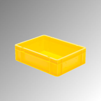 Eurobox - Eurokasten - Volumen 10 l - Boden und Wände geschlossen - 120 x 300 x 400 mm (HxBxT) - VE 4 Stk. - grün Eurobox - Eurokasten - Volumen 10 l - Boden und Wände geschlossen - 120 x 300 x 400 mm (HxBxT) - VE 4 Stk. - grün