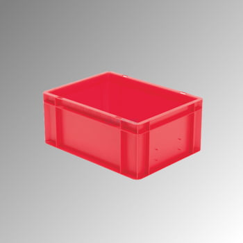 Eurobox - Eurokasten - Volumen 15 l - Boden und Wände geschlossen - 175 x 300 x 400 mm (HxBxT) - VE 4 Stk. - blau Eurobox - Eurokasten - Volumen 15 l - Boden und Wände geschlossen - 175 x 300 x 400 mm (HxBxT) - VE 4 Stk. - blau
