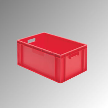Eurobox - Eurokasten - Volumen 51 l - Boden und Wände geschlossen - 270 x 400 x 600 mm (HxBxT) - VE 2 Stk. - grau Eurobox - Eurokasten - Volumen 51 l - Boden und Wände geschlossen - 270 x 400 x 600 mm (HxBxT) - VE 2 Stk. - grau