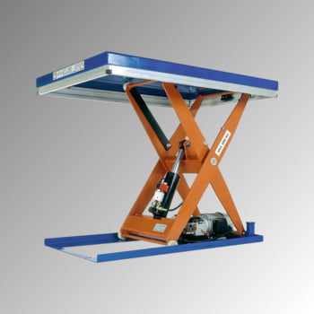 Kompakter Hubtisch - Traglast 1.000 kg - max. Höhe 1.000 mm - Größe 800 x 1.200 mm (BxT) - Hubzeit: 15 sec Kompakter Hubtisch - Traglast 1.000 kg - max. Höhe 1.000 mm - Größe 800 x 1.200 mm (BxT) - Hubzeit: 15 sec
