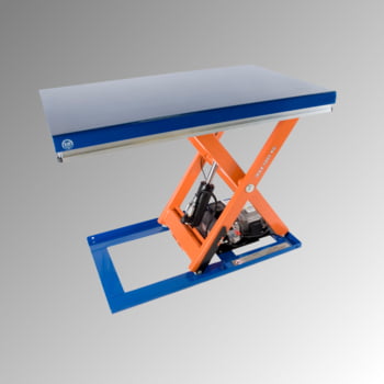 Robuster Profi Scherenhubtisch - Traglast 3.000 kg - max. Hub: 1.070 mm - 800 x 1.300 mm (BxT) - Hubzeit: 26 sec Robuster Profi Scherenhubtisch - Traglast 3.000 kg - max. Hub: 1.070 mm - 800 x 1.300 mm (BxT) - Hubzeit: 26 sec