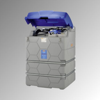 Mobile Outdoor AdBlue Tankanlage mit Klappdeckel - Tankstation mit Zapfpistole - Winterpaket - Volumen 1500 l Mobile Outdoor AdBlue Tankanlage mit Klappdeckel - Tankstation mit Zapfpistole - Winterpaket - Volumen 1500 l