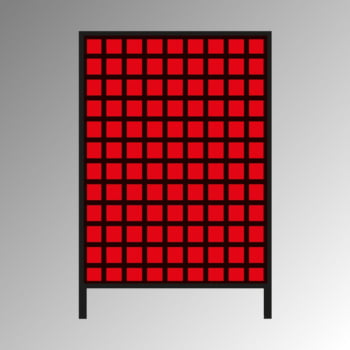 Stationäres Regal mit Sichtlagerkästen einseitig - 108 Kästen - flexibles Stecksystem - robust und kippsicher - 1.510 x 1.010 x 400 mm (HxBxT) Produktbild 0 Stationäres Regal mit Sichtlagerkästen einseitig - 108 Kästen - flexibles Stecksystem - robust und kippsicher - 1.510 x 1.010 x 400 mm (HxBxT) online kaufen - Verwendung 0