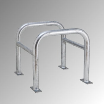 Säulen Rammschutz - Höhe 600 mm - quadratisch - Breite / Tiefe 720 mm- verzinkt Säulen Rammschutz - Höhe 600 mm - quadratisch - Breite / Tiefe 720 mm- verzinkt