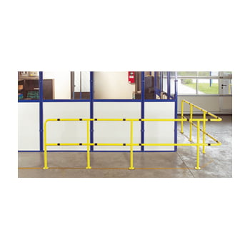 Gerade 1.000 mm für Rammschutz Geländer System Flex - Indoor Baukastensystem - Anfahrschutz aus Stahl - sichert Wege und Bereiche - pulverbeschichtet Produktbild 0 Gerade 1.000 mm für Rammschutz Geländer System Flex - Indoor Baukastensystem - Anfahrschutz aus Stahl - sichert Wege und Bereiche - pulverbeschichtet online kaufen - Verwendung 0