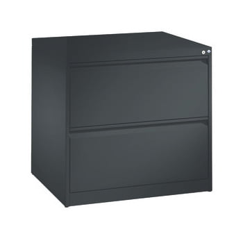 Hängeregisterschrank, Hängeregistratur, Aktenschrank, DIN A4, 2 Auszüge, zweibahnig, Farbe schwarzgrau, Front lichtgrau, 733 x 787 x 590 mm (HxBxT) Produktbild 0 Hängeregisterschrank, Hängeregistratur, Aktenschrank, DIN A4, 2 Auszüge, zweibahnig, Farbe schwarzgrau, Front lichtgrau, 733 x 787 x 590 mm (HxBxT) online kaufen - Verwendung 0