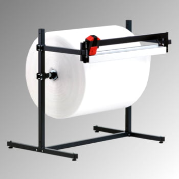 Schneidständer - waagerecht - Schnittbreite 1.250 mm - Rollendurchmesser 800 mm - 1.165 x 1.620 x 850 mm (HxBxT) Schneidständer - waagerecht - Schnittbreite 1.250 mm - Rollendurchmesser 800 mm - 1.165 x 1.620 x 850 mm (HxBxT)