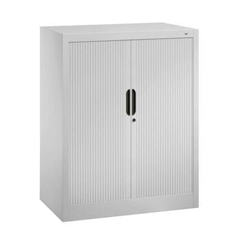 C+P Omnispace, Rollladenschrank, Aktenschrank, Büroschrank, Stahlschrank, abschließbar, 2 Fachböden, Farbe lichtgrau, 1.230 x 800 x 420 mm (HxBxT) C+P Omnispace, Rollladenschrank, Aktenschrank, Büroschrank, Stahlschrank, abschließbar, 2 Fachböden, Farbe lichtgrau, 1.230 x 800 x 420 mm (HxBxT)
