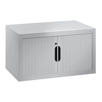 C+P Aufsatzschrank, Rollladenschrank, Aktenschrank, Büroschrank, abschließbar, Farbe lichtgrau, 450 x 800 x 420 mm (HxBxT) C+P Aufsatzschrank, Rollladenschrank, Aktenschrank, Büroschrank, abschließbar, Farbe lichtgrau, 450 x 800 x 420 mm (HxBxT)
