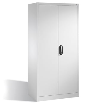 C+P XXL Stahlschrank, Werkzeugschrank, Geräteschrank, abschließbar, 4 Fachböden, Korpus lichtgrau, Frontfarbe lichtgrau, 1.950 x 930 x 800 mm (HxBxT) C+P XXL Stahlschrank, Werkzeugschrank, Geräteschrank, abschließbar, 4 Fachböden, Korpus lichtgrau, Frontfarbe lichtgrau, 1.950 x 930 x 800 mm (HxBxT)