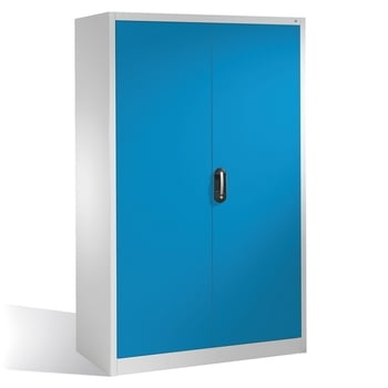 C+P Schwerlastschrank Werkzeugschrank Maschinenschrank, 4 Fachböden, abschließbar, Korpus lichtgrau, Front lichtblau, 1.950 x 1.200 x 500 mm (HxBxT) C+P Schwerlastschrank Werkzeugschrank Maschinenschrank, 4 Fachböden, abschließbar, Korpus lichtgrau, Front lichtblau, 1.950 x 1.200 x 500 mm (HxBxT)