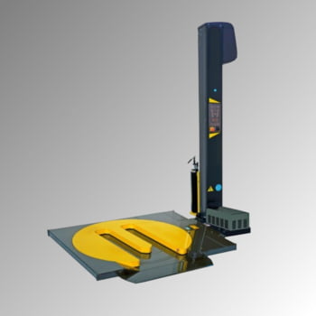 Halbautomatische Stretchmaschine - Hufeisendrehteller - 2 Strechzyklen - 2.700 x 3.100 x 1.600 mm (HxBxT) Halbautomatische Stretchmaschine - Hufeisendrehteller - 2 Strechzyklen - 2.700 x 3.100 x 1.600 mm (HxBxT)