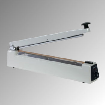 Folienschweißgerät - Schweißnahtlänge 300 mm - max. Folienstärke 0,15 mm - mit Zeitschalter Folienschweißgerät - Schweißnahtlänge 300 mm - max. Folienstärke 0,15 mm - mit Zeitschalter