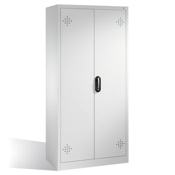 C+P Umweltschrank mit 4 Wannenböden, für wassergefährdende Stoffe, mit Flügeltüren, 1.950 x 930 x 500 mm (HxBxT), Farbe lichtgrau C+P Umweltschrank mit 4 Wannenböden, für wassergefährdende Stoffe, mit Flügeltüren, 1.950 x 930 x 500 mm (HxBxT), Farbe lichtgrau