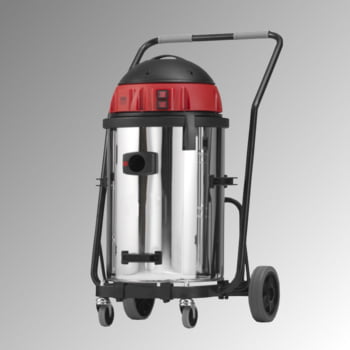 Industriesauger mit Steckdose - Kipp-Fahrgestell - Nass- Trockensauger - 2.400 W - Volumen 50 l - 1.060 x 540 x 550 mm (HxBxT) Industriesauger mit Steckdose - Kipp-Fahrgestell - Nass- Trockensauger - 2.400 W - Volumen 50 l - 1.060 x 540 x 550 mm (HxBxT)