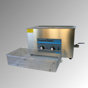 Ultraschallreiniger - Volumen 20 l - 332 x 530 x 325 mm (HxBxT) - Ablaufhahn - Edelstahl Ultraschallreiniger - Volumen 20 l - 332 x 530 x 325 mm (HxBxT) - Ablaufhahn - Edelstahl
