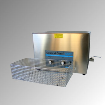 Ultraschallreiniger - Volumen 27 l - 383 x 530 x 325 mm (HxBxT) - Ablaufhahn - Edelstahl Ultraschallreiniger - Volumen 27 l - 383 x 530 x 325 mm (HxBxT) - Ablaufhahn - Edelstahl