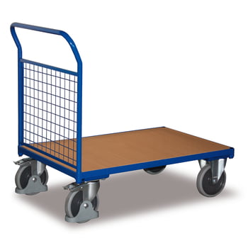 Stirnwandwagen - 0,5 t -(BxT) 600x1030 mm - Drahtgitterwände Produktbild 0 Stirnwandwagen - 0,5 t -(BxT) 600x1030 mm - Drahtgitterwände online kaufen - Verwendung 0