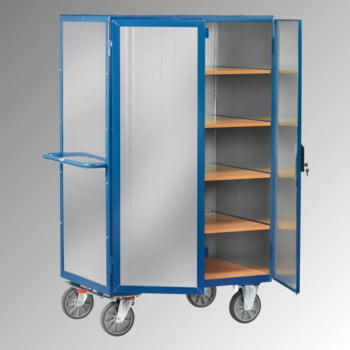 Fetra - Etagen-Kastenwagen - 750 kg - 680 x 1.000 mm (BxT) - Flügeltüren - verzinkt Fetra - Etagen-Kastenwagen - 750 kg - 680 x 1.000 mm (BxT) - Flügeltüren - verzinkt