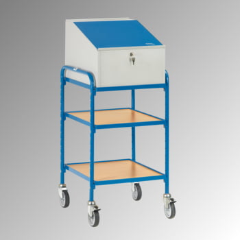 Fetra - Rollpult m. Schreibpultaufsatz - (HxBxT) 1.320 x 500 x 600 mm - 2 Böden Fetra - Rollpult m. Schreibpultaufsatz - (HxBxT) 1.320 x 500 x 600 mm - 2 Böden