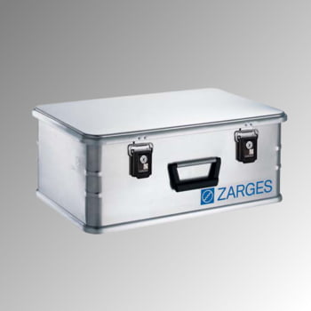 Zarges Box - Aluminium - 42 l - Höhe 240 mm - Breite 600 mm - Tiefe 400 mm - Transportkiste Zarges Box - Aluminium - 42 l - Höhe 240 mm - Breite 600 mm - Tiefe 400 mm - Transportkiste