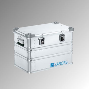 ZARGES Universalkiste K 470 - 73 l - Breite 600 mm - Höhe 410 mm - Tiefe 400 mm - Aluminiumkiste ZARGES Universalkiste K 470 - 73 l - Breite 600 mm - Höhe 410 mm - Tiefe 400 mm - Aluminiumkiste