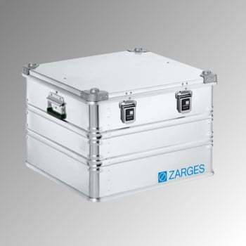 ZARGES Universalkiste K 470 - 115 l - Breite 600 mm - Höhe 410 mm - Tiefe 600 mm - Aluminiumkiste ZARGES Universalkiste K 470 - 115 l - Breite 600 mm - Höhe 410 mm - Tiefe 600 mm - Aluminiumkiste