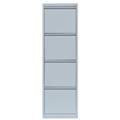 Hängeregistraturschrank mit 4 Schubladen, Korpus und Schubladen hier in Lichtgrau (RAL 7035)