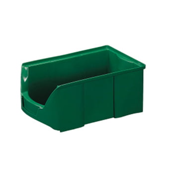 Sichtlagerkästen - PE - 200x310x508 mm - 6 Stück - Lebensmittelecht - Farbe grün Sichtlagerkästen - PE - 200x310x508 mm - 6 Stück - Lebensmittelecht - Farbe grün